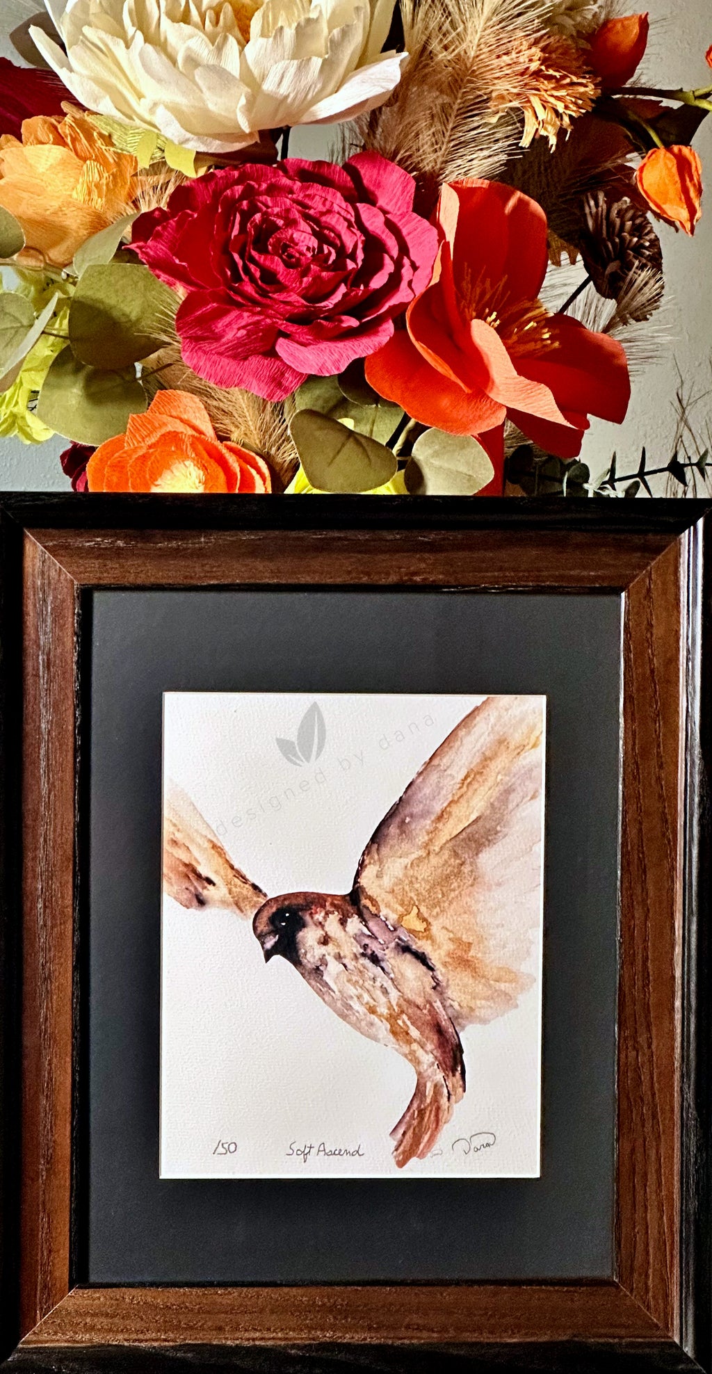 Soft Ascend ~ Limited Edition Watercolor Art Print by Dana