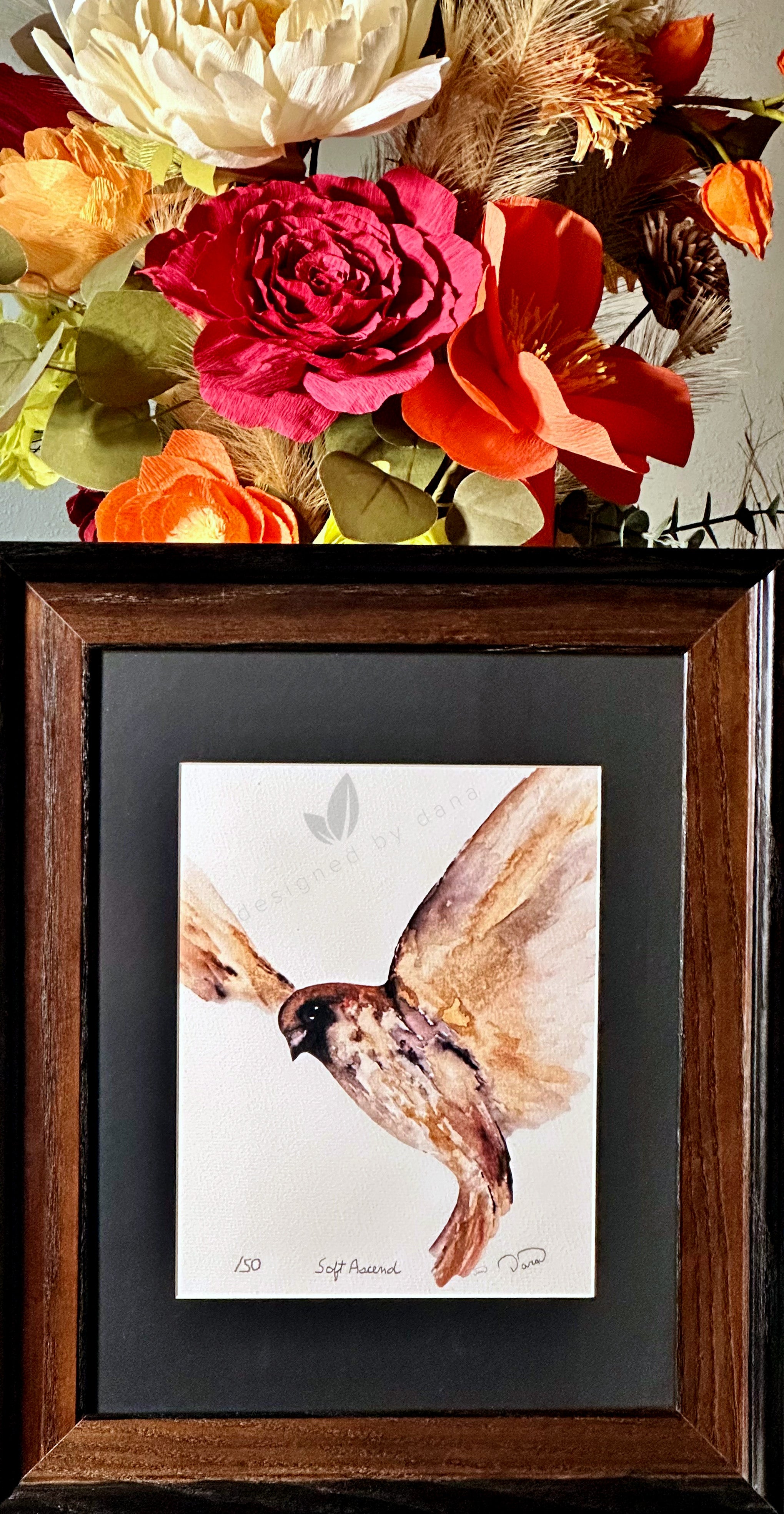 Soft Ascend ~ Limited Edition Watercolor Art Print by Dana